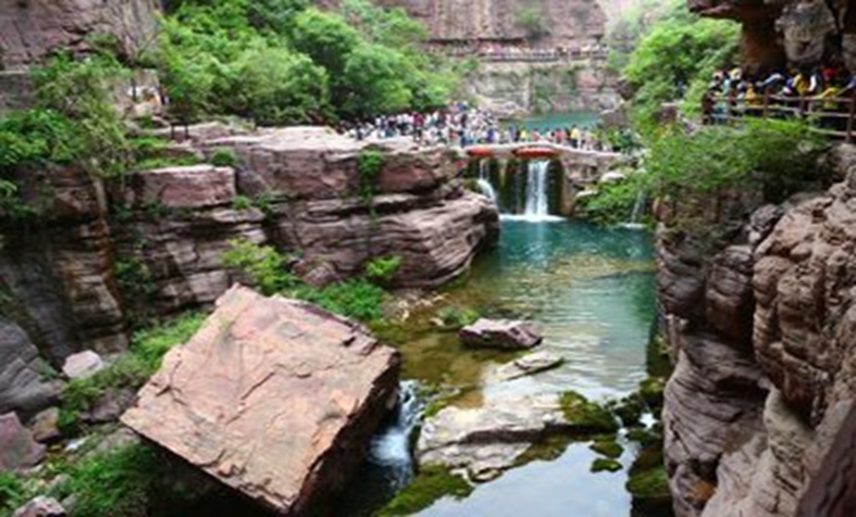 河南焦作云台山休闲胜地