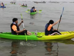 连云港户外团建活动项目海上皮划艇运动